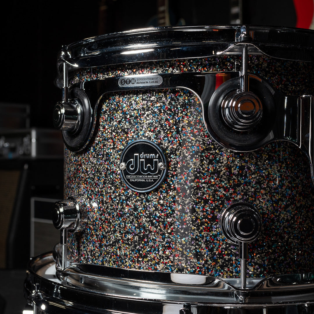 DW Drums 09.14.23 - DRPF121420CS - DW Performance Series 12_14_20 3pc. Drum Kit Confetti Sparkle_-7.jpg__PID:64a6e51b-a186-4e28-b32c-55d29d3aa296