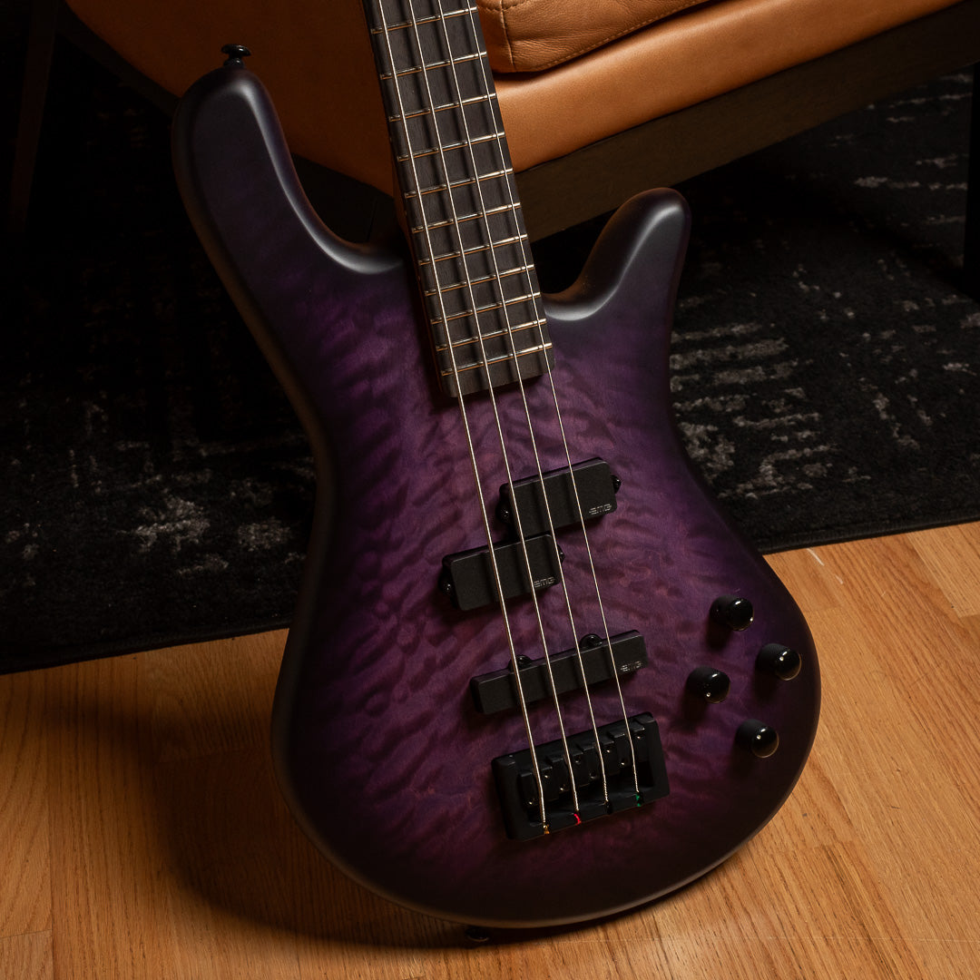 Spector NS Ethos Series 09.8.23 - Spector NS Pulse 4 II Bass Ultra Violet Matte_ - NSPULSE4UVM-3.jpg__PID:5b25b11d-b48f-4563-9d85-3ba792de5761